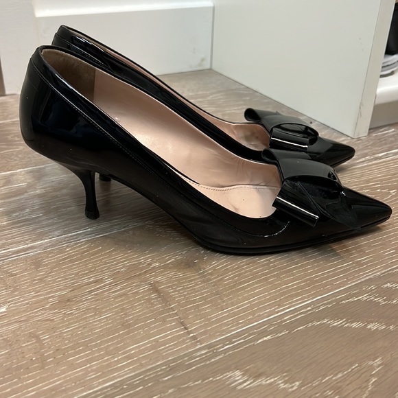 Black patent miu miu bow pump size 39 - Picture 2 of 4